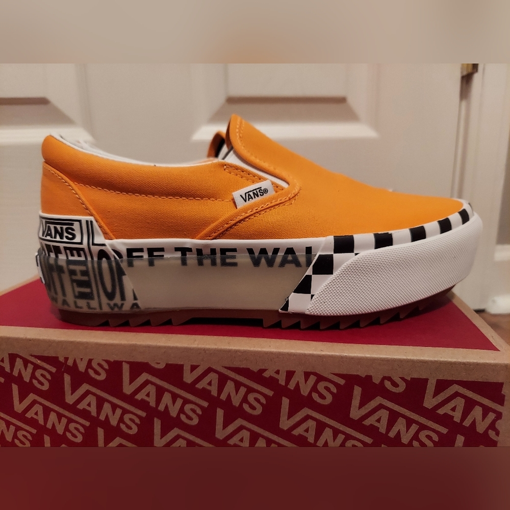 Vans asher slip on platform w7